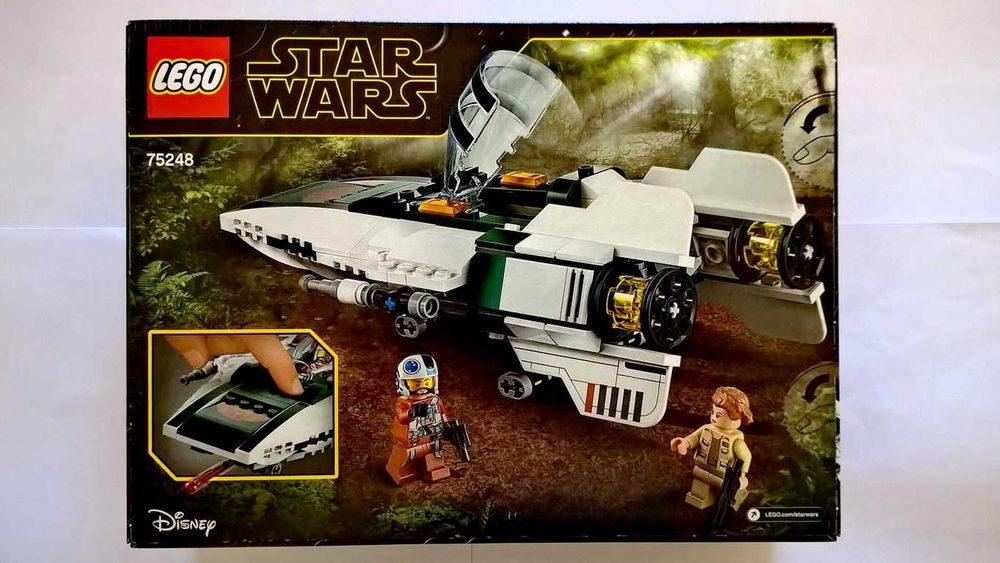 Lego Star Wars 75248 Resistance A-Wing Starfighter selado