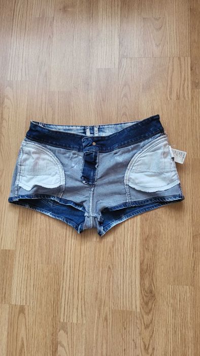 Spodenki Jeans OVS GrenGeneration streetwear Rap y2k drill drip retro swag mini sport three stripes
