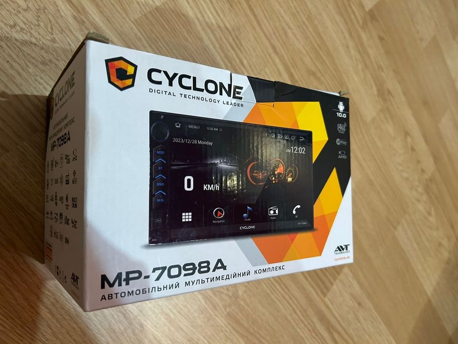 Автомагнітола Cyclone MP-7098 A