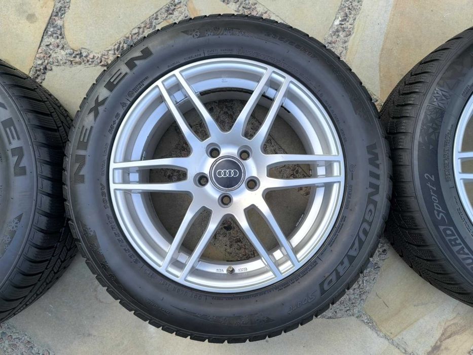 Alufelgi 17 5x112 opony zimowe 235/55R17 Audi VW Seat Skoda Merc 2023