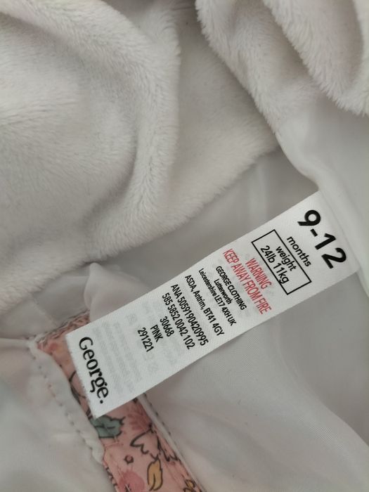 Демісезонний комбінезон на дівчинку 74 р