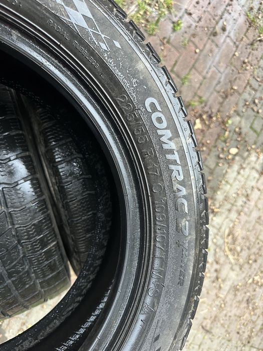 Шини зима 23 рік 225/55 R17 Vredestein резина комплект , підсилена