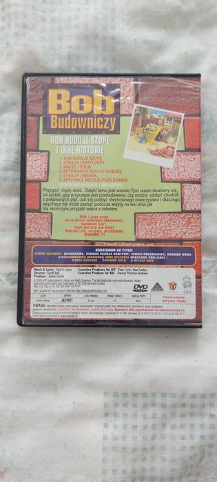 Plyta DVD Bob Budowniczy - Bob buduje szopę i inne  historie