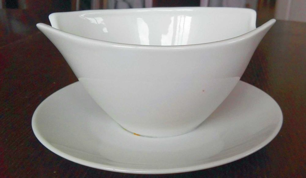 Stara sosjerka PRL porcelana Chodzież vintage