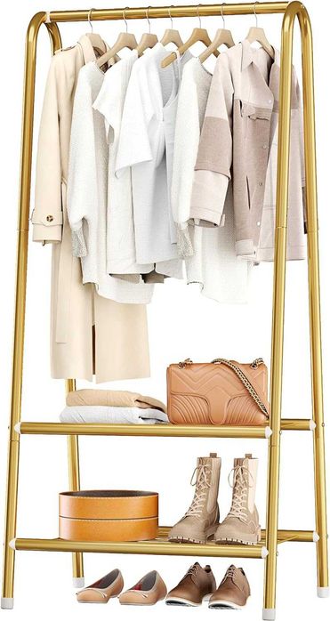 Cabide bengaleiro 157,5 x 62 x 35 cm [DOURADO | BRANCO | PRETO]   NOVO