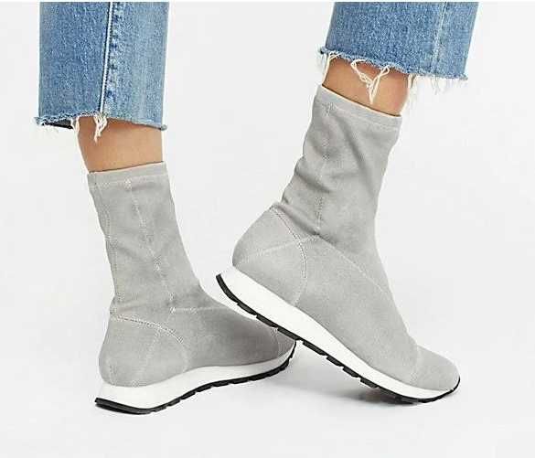 Free People Astral BOOT Botki silver 38 jak Nowe 629zł