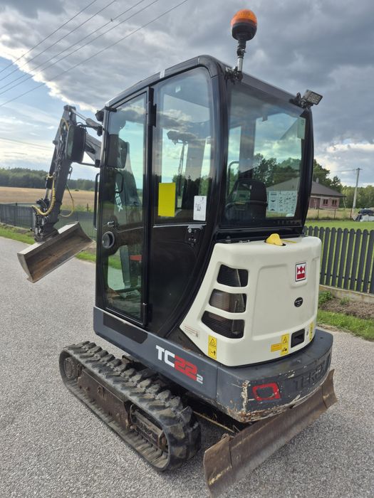 Minikoparka terex tc22 rok 2016