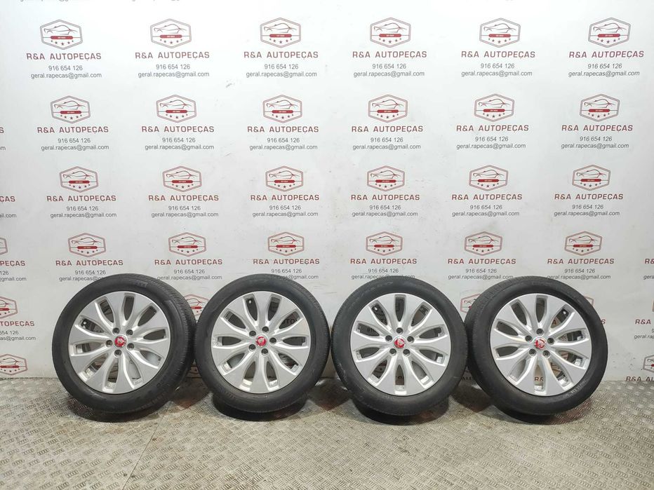 Conjunto Jantes R18 5 Twin Spoke R-Sport Jaguar XF Mk2 X260 de 2015 a 2024 Original