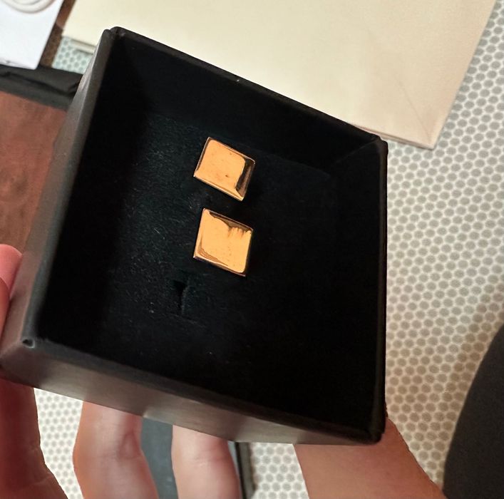 Мужские запонки. Новые запонки в форме куба куб сталь подарки