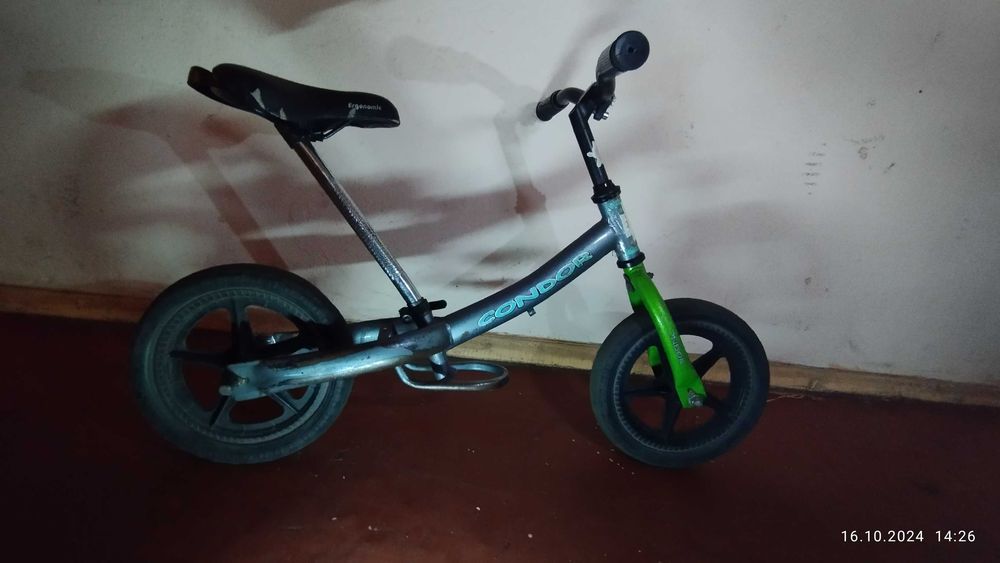 Біговел condor велобег з двома змінними трубами сидіння