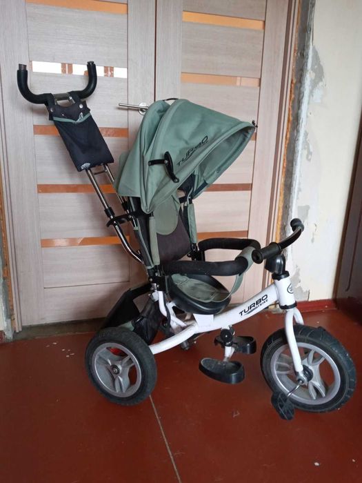 Дитячий велосипед-візок