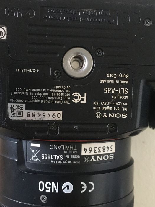 Câmera Fotográfica Sony A35