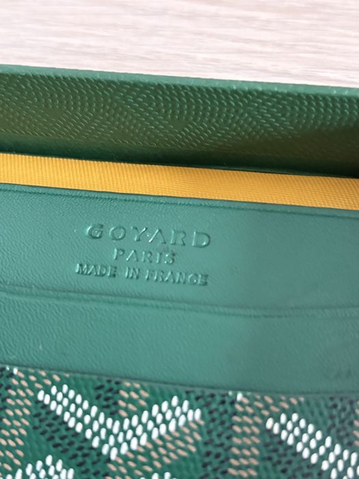 Goyard CardHolder green
