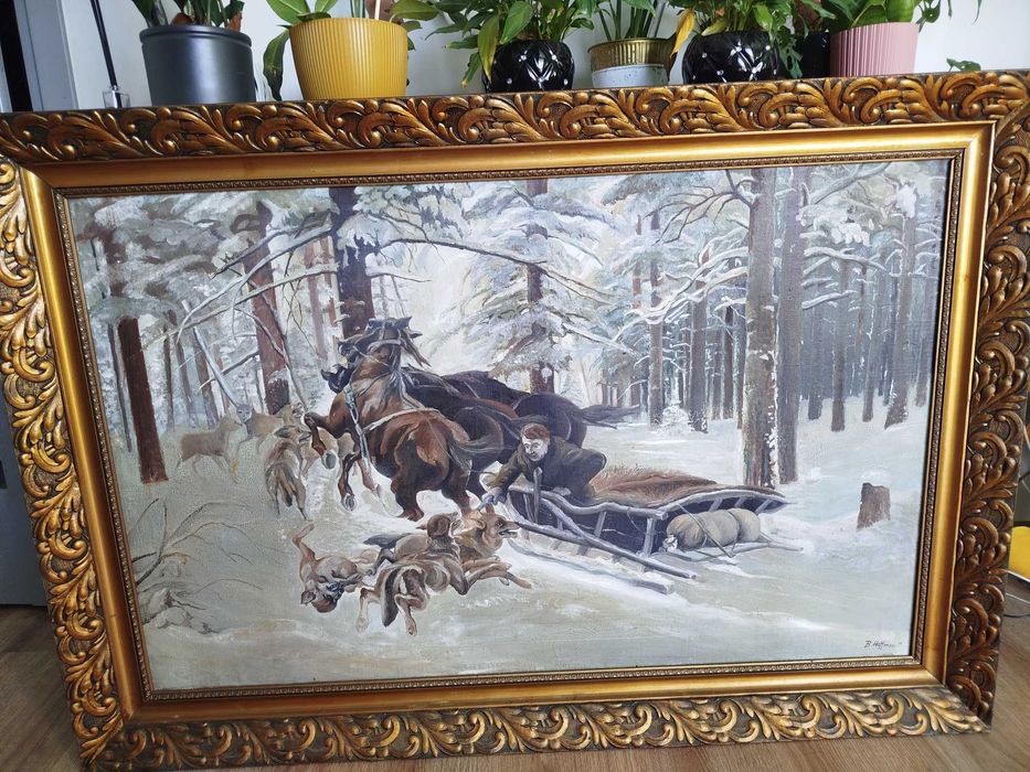 Sprzedam obraz "Polowanie"
