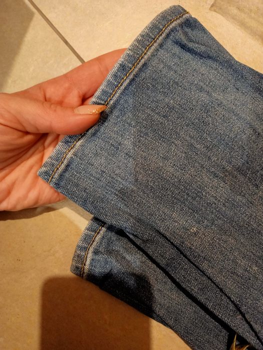 Spodnie damskie jeansy 38