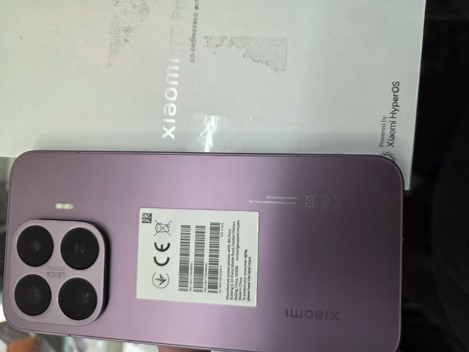 Xiomi 17t pro 512/12gb