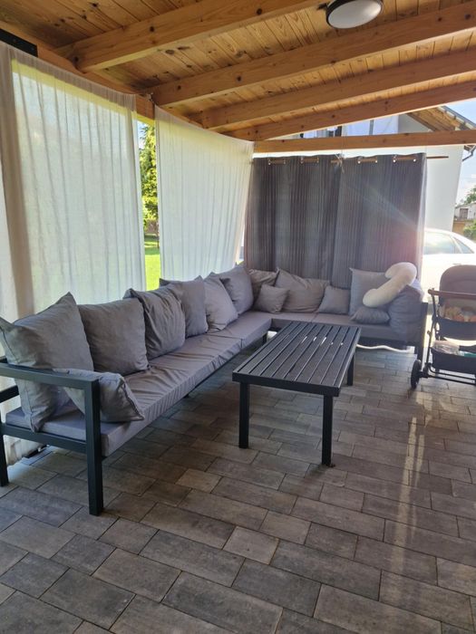 Meble tarasowe - narożnik