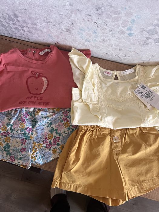 Літній костюм шорти футболка zara mango