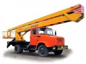 Услуги, аренда автовышки ВС-22