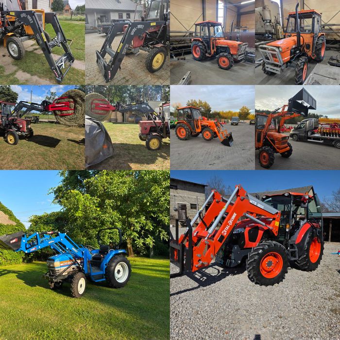 Ładowacz Czołowy / TUR / Ursus/Zetor/Casei/John Deere/New Holland/Fendt/Renault/Yanmar/Iseki/Kubota/Wolmet/Sonarol/Metal-Technik/ Mini Traktor