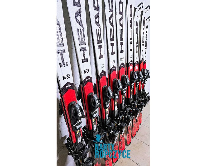 NartyRopczyce HEAD Narty 163 RX SHAPE PAKIET