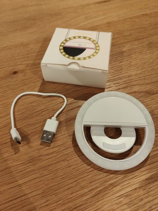 Selfie ring light p/ telemóvel