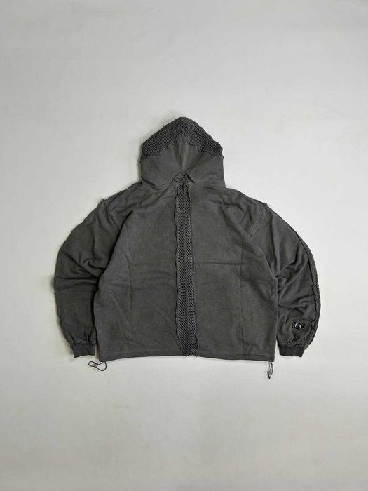 Худі Thug Club zip hoodie худи зипка y2k archive серая сіра зіпка