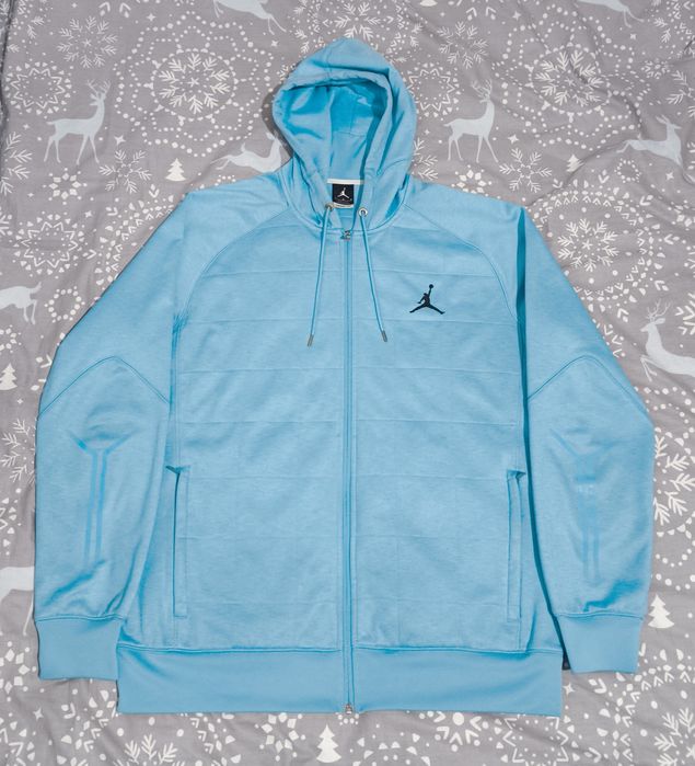 Кофта Nike™Air Jordan 23/7 Full Zip Hoodie Blue/Hook (Оригінал)