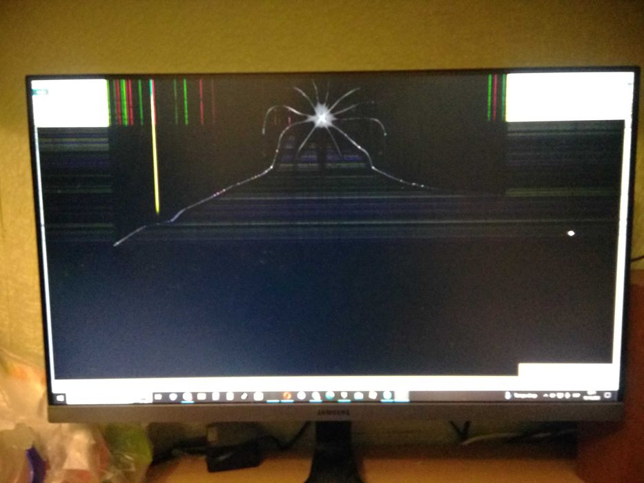 Монитор Samsung 23.8" S24R350 Dark Silver