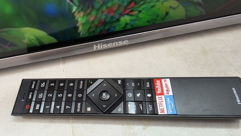 Тоненький ULED телевізор HISENSE H55u7be