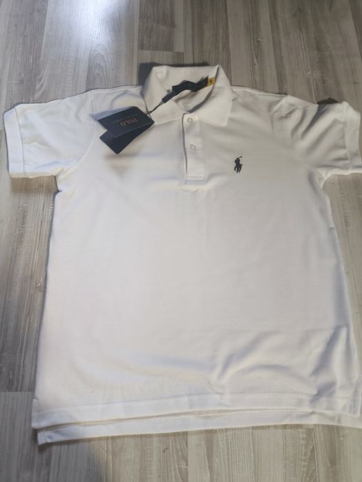 Biała koszulka polo Polo Ralph Lauren