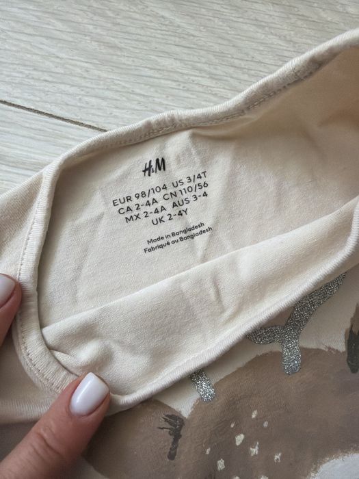 Лонгслів H&M 98-104, 3-4 роки