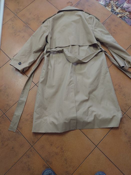 Trencz płaszcz damski beżowy