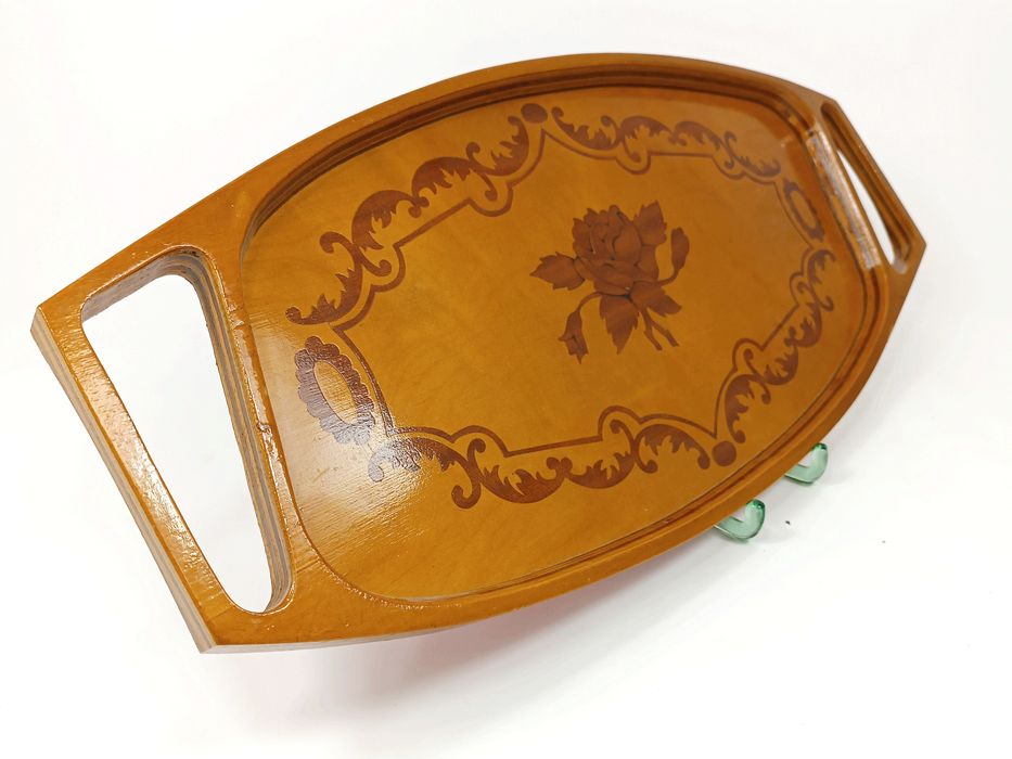 Drewniana taca, Węgry lata 80.