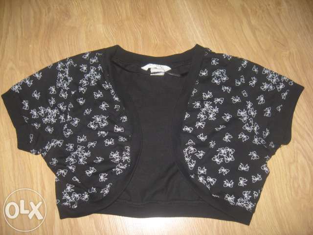 eleganckie bolerko w kokardki h&m 148-152
