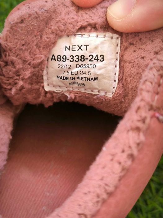 Високі кросівки Next 24,5 розмір