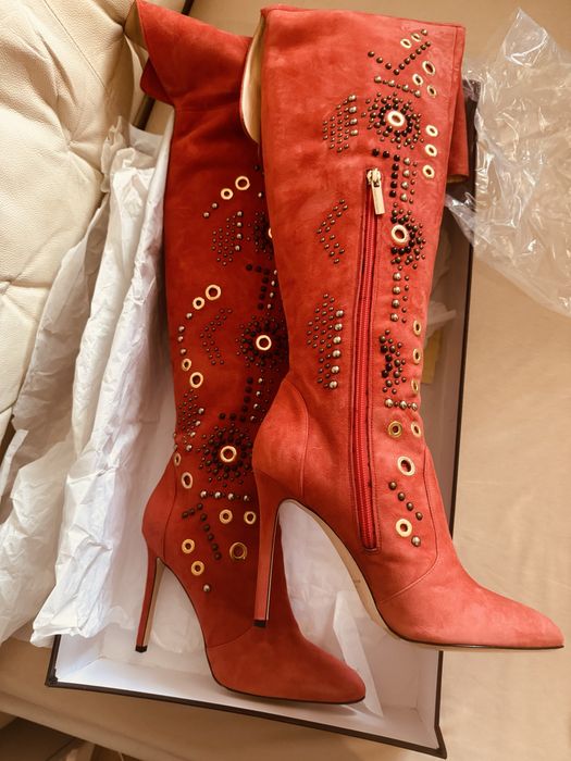 Ботфорти Elisabetta Franchi нові