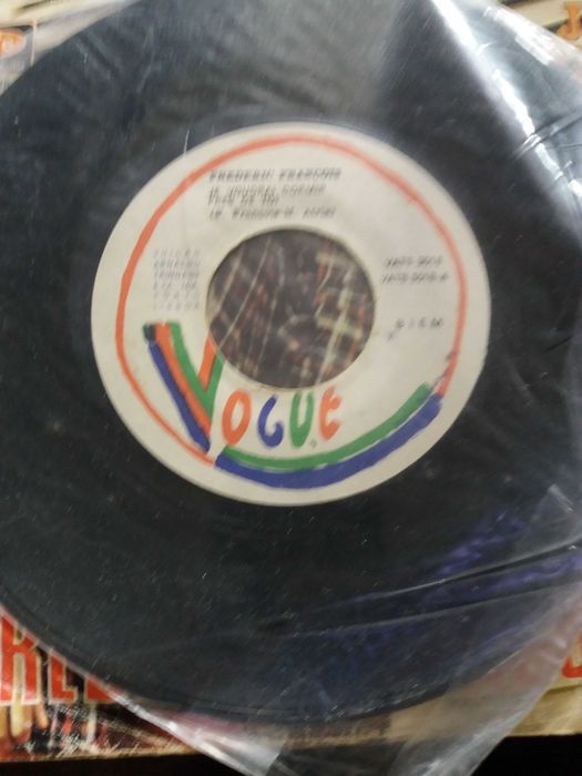 Disco de vinil antigo