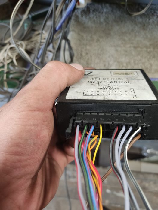 Контролер Блок фаркопа сповіщення E1 10 R-02 5154 ТУРАН ПАССАТ