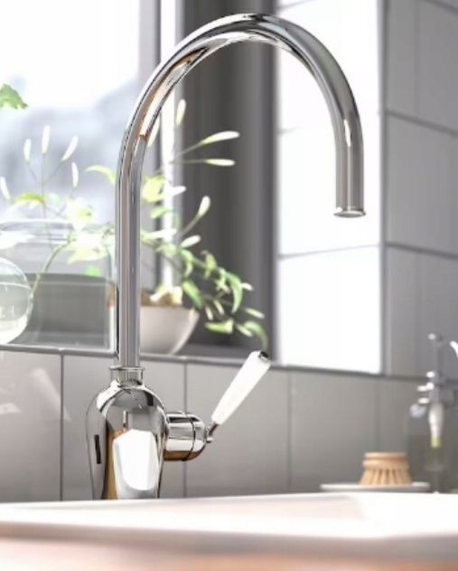 IKEA INSJÖN bateria kuchenna z czujnikiem chrom