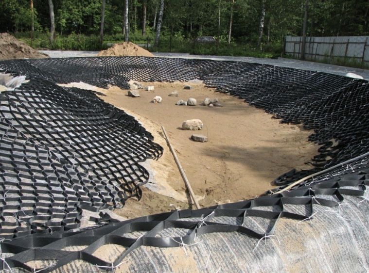 Георешітка пластикова для зміцнення берега виробник завжди в наявності