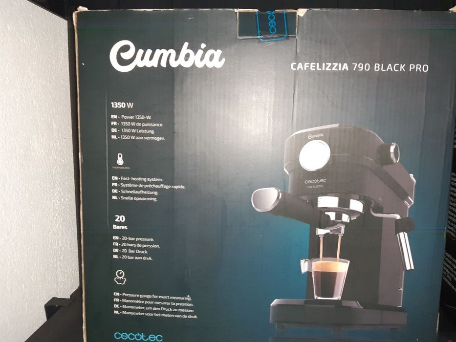 Maquina de cafe cecotec cafelizzia