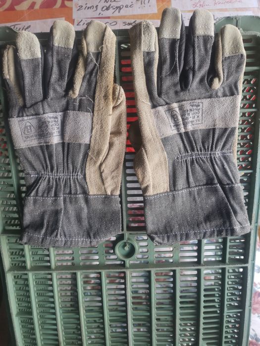 Rękawice robocze skórzane ochronne