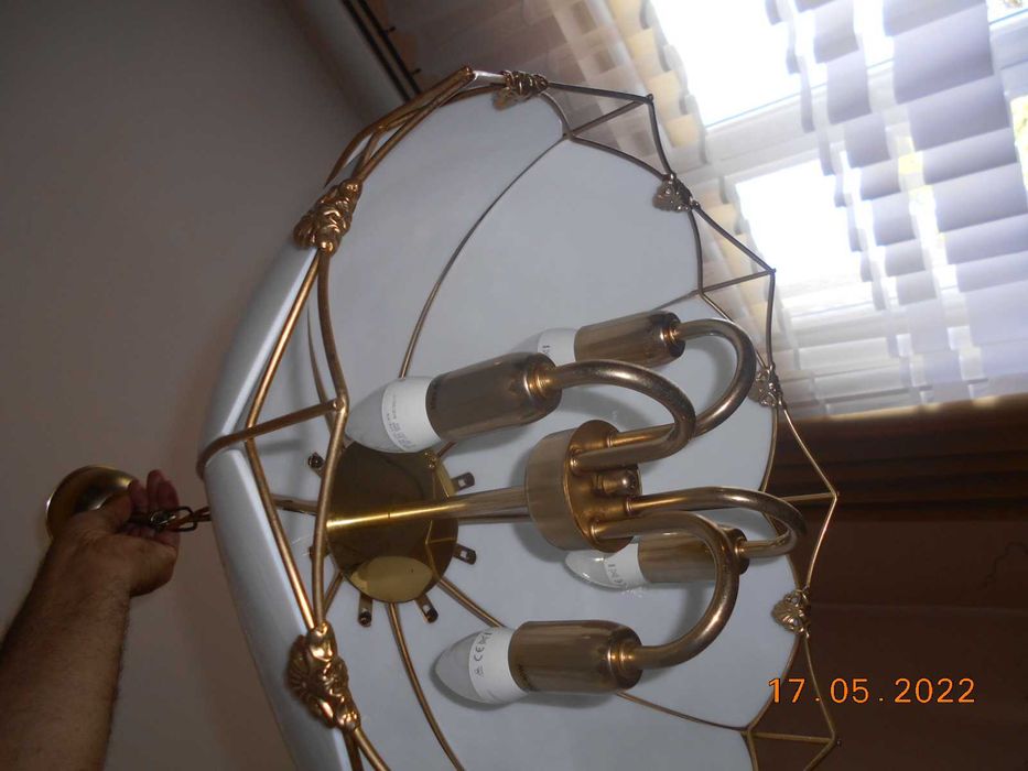 Lampa wisząca biała