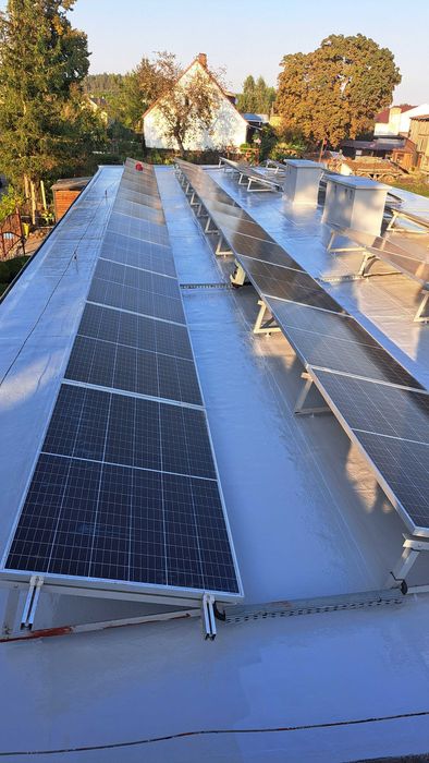 Ocieplenie pianą PUR/izolacje pianą PUR/Izolacja dachów płaskich