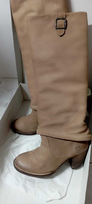 Botas estilo "Fold-Over" 36 Como Novas