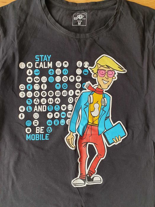 podkoszulek T-shirt M Stay Calm