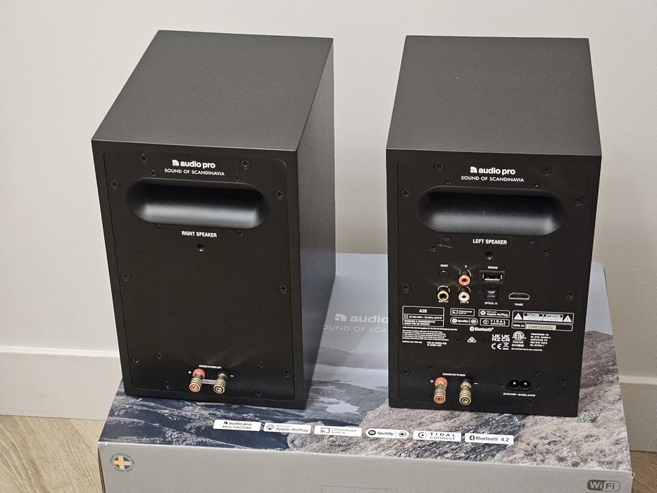 Głośniki kolumny stereo Audio Pro A28 Gwarancja audiopro czarne