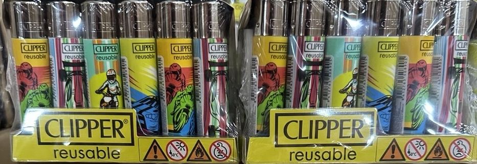 Зажигалка Clipper, клипер коллекционный