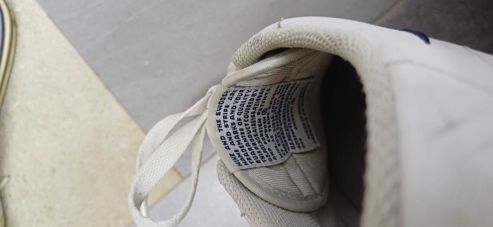 Trampki nike białe